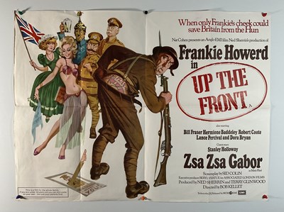 Lot 18 - UP THE CHASTITY BELT (1971) and UP THE FRONT...