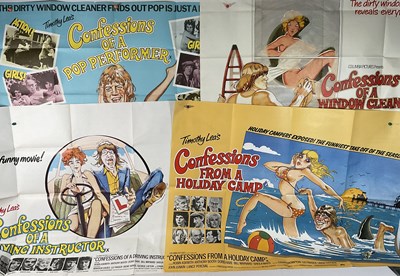 Lot 4 - A group of 'CONFESSIONS' British comedy UK...
