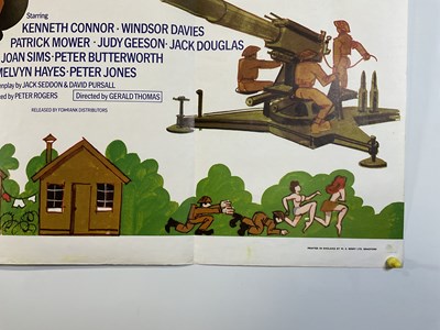 Lot 7 - CARRY ON ENGLAND (1976) UK Quad film poster,...