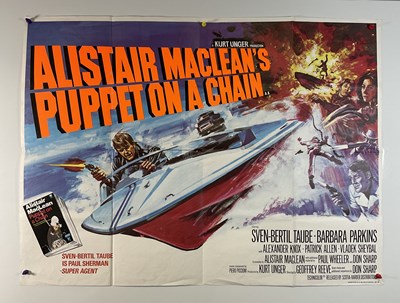 Lot 43 - ALISTAIR MACLEAN - A group of 3 UK Quad movie...