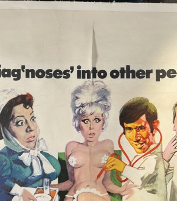 Lot 27 - CARRY ON AGAIN DOCTOR (1969) Linen backed and...