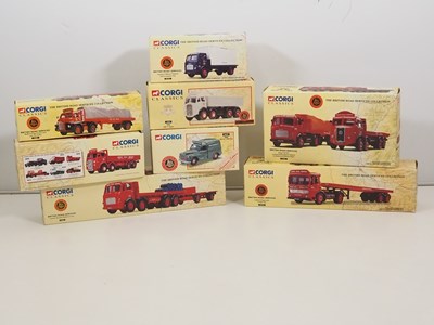 Lot 8 - A group of CORGI CLASSICS rigid and...