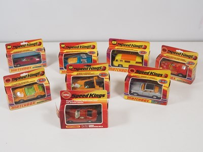 Lot 79 - A group of original MATCHBOX Speedkings cars -...