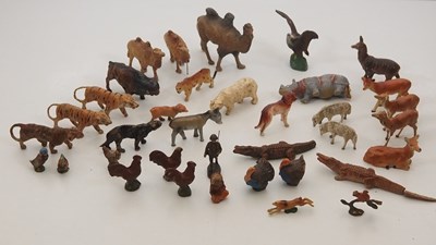 Lot 212 - A large quantity of vintage elastolin-based...