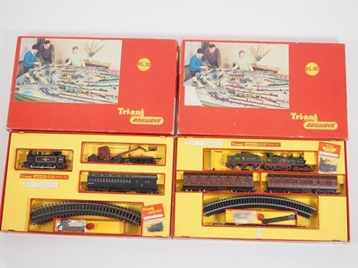 Lot 394 - A pair of TRIANG OO gauge train sets...