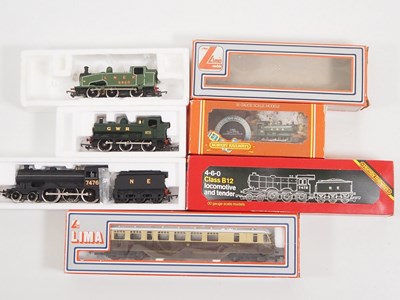 Lot 412 - A group of OO gauge steam locomotives by...