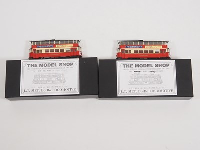 Lot 415 - A pair of CORGI OOC London 1:76 (OO) diecast...
