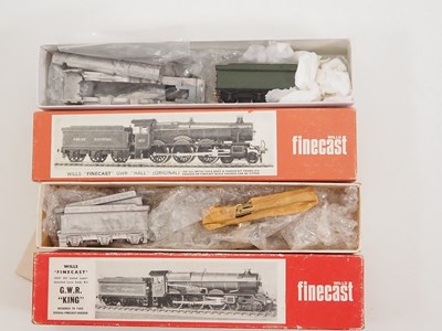 Lot 429 - A pair of unbuilt WILLS FINECAST OO gauge...
