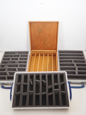 Lot 441 - A group of three plastic 'Really Useful' stock...