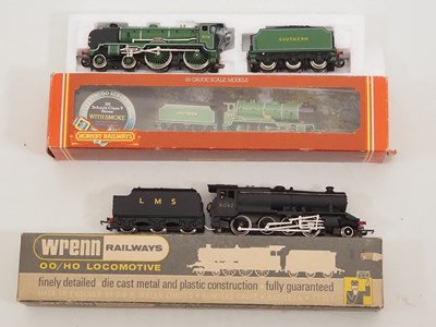 Lot 452 - A pair of OO gauge steam locomotives by WRENN...