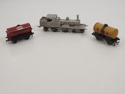 Lot 484 - A white metal and brass kit built OO gauge...