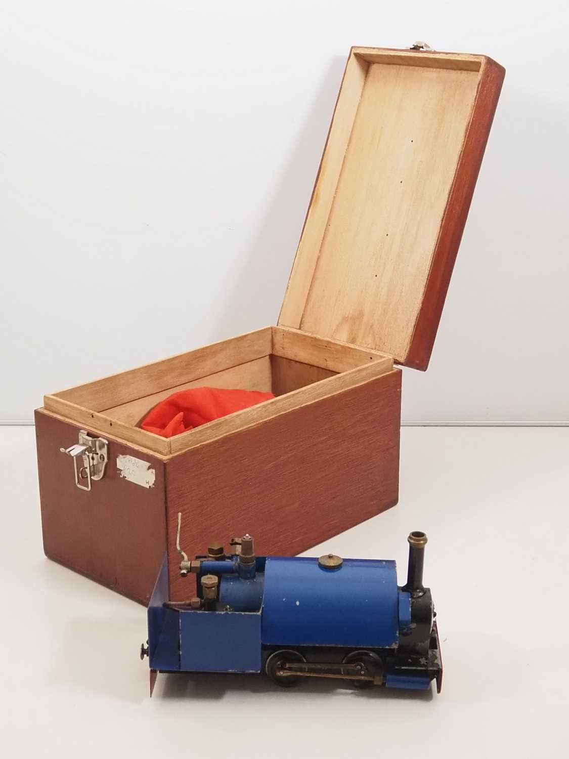 Lot 504 - A live steam 32 mm gauge 0-4-0 saddle tank...