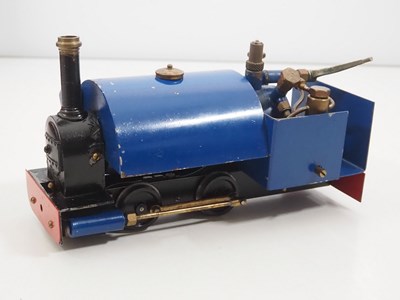 Lot 504 - A live steam 32 mm gauge 0-4-0 saddle tank...