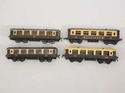 Lot 507 - A group of HORNBY O gauge No 2 Pullman and...