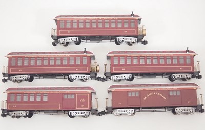 Lot 531 - A group of BACHMANN G scale American Outline...