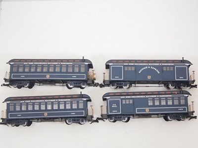 Lot 533 - A group of BACHMANN G scale American Outline...