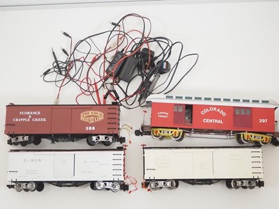 Lot 543 - An unusual group of G scale American outline...