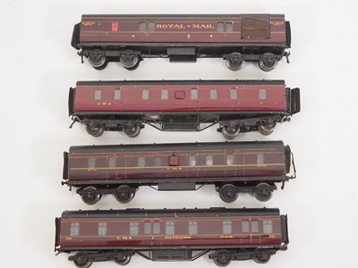 Lot 573 - A group of vintage O gauge EXLEY mainline...