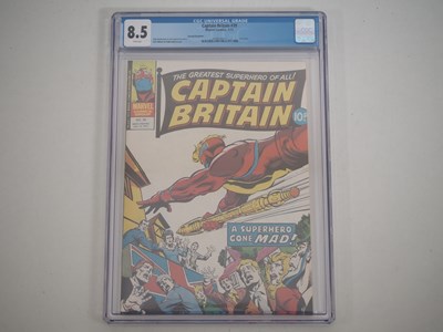 Lot 107 - CAPTAIN BRITAIN #39 (1977 - MARVEL UK) -...