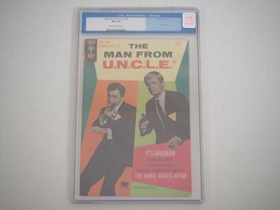 Lot 182 - MAN FROM UNCLE #15 (1967 - GOLD KEY) - GRADED...