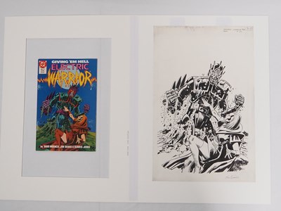 Lot 314 - JIM BAIKIE ORIGINAL COVER ART FOR ELECTRIC...
