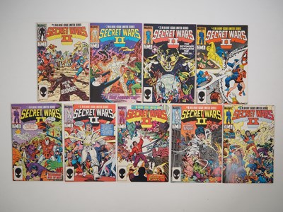 Lot 10 - SECRET WARS II - #1, 2, 3, 4, 5, 6, 7, 8, 9 -...
