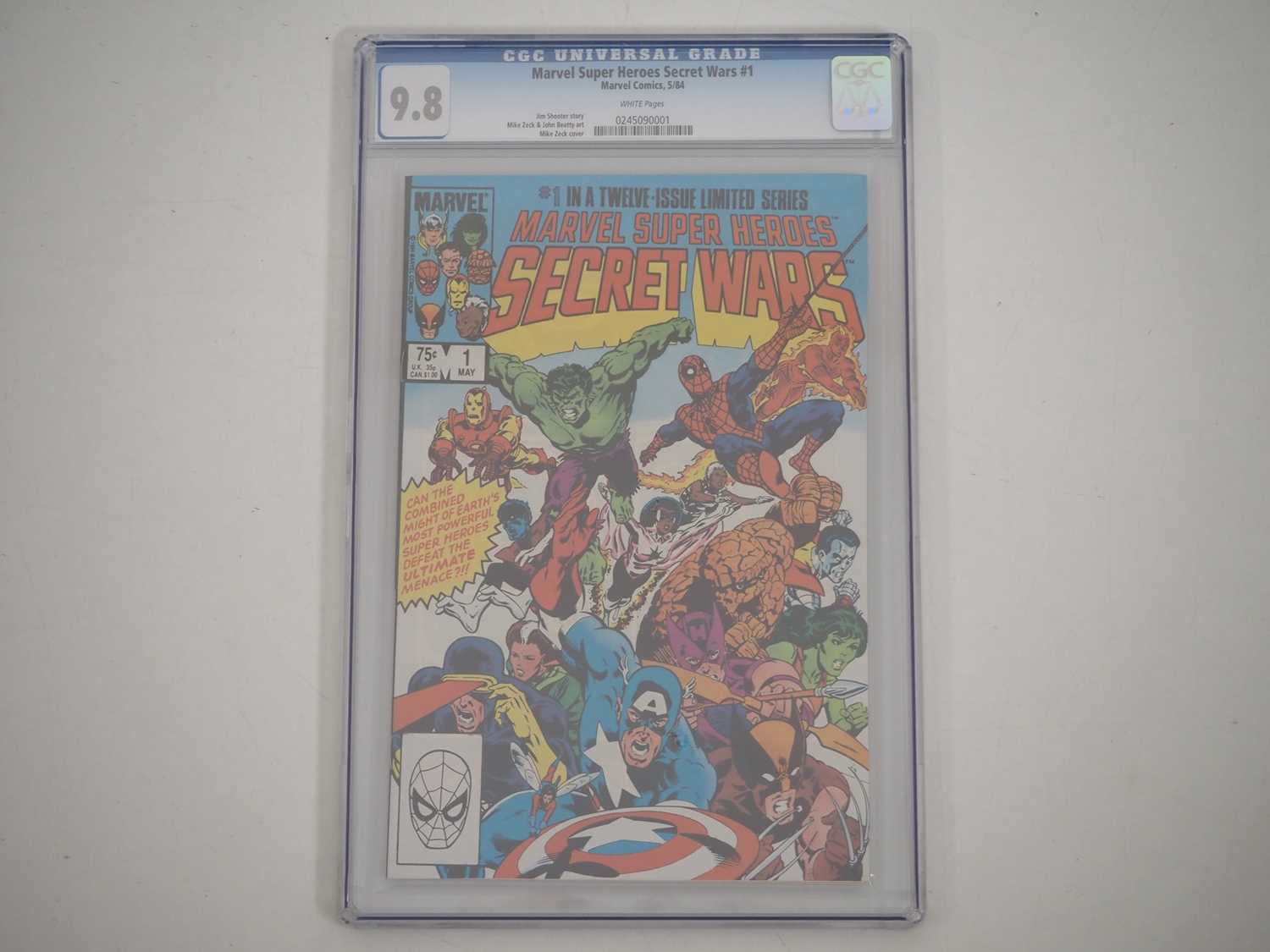 Lot 7 - MARVEL SUPER HEROES SECRET WARS #1 (1984 -...