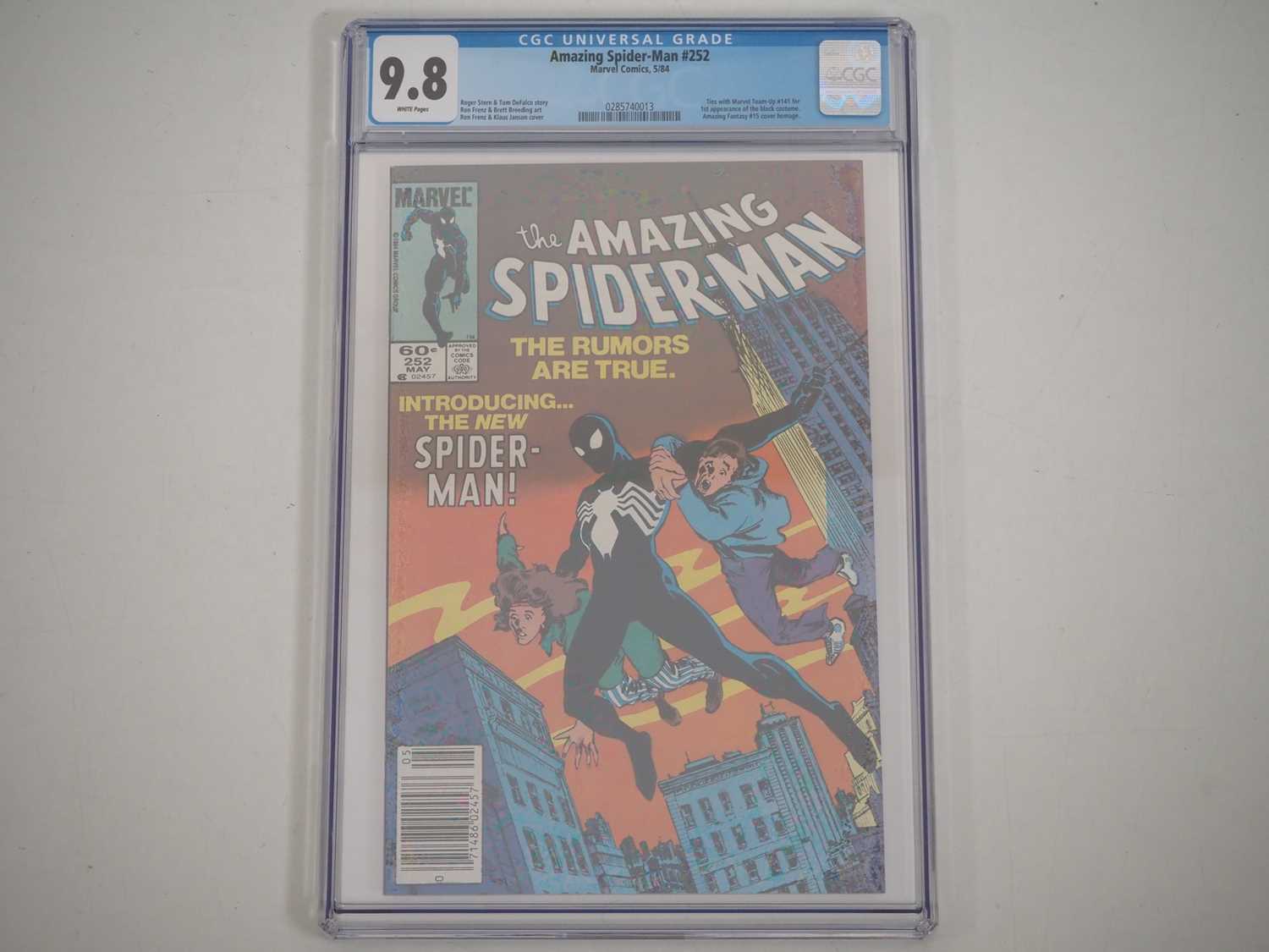 Lot 11 - AMAZING SPIDER-MAN #252 (1984 - MARVEL) -...