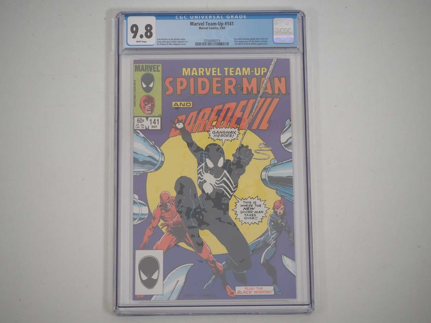Lot 12 - MARVEL TEAM-UP #141 (1984 - MARVEL) - GRADED 9....