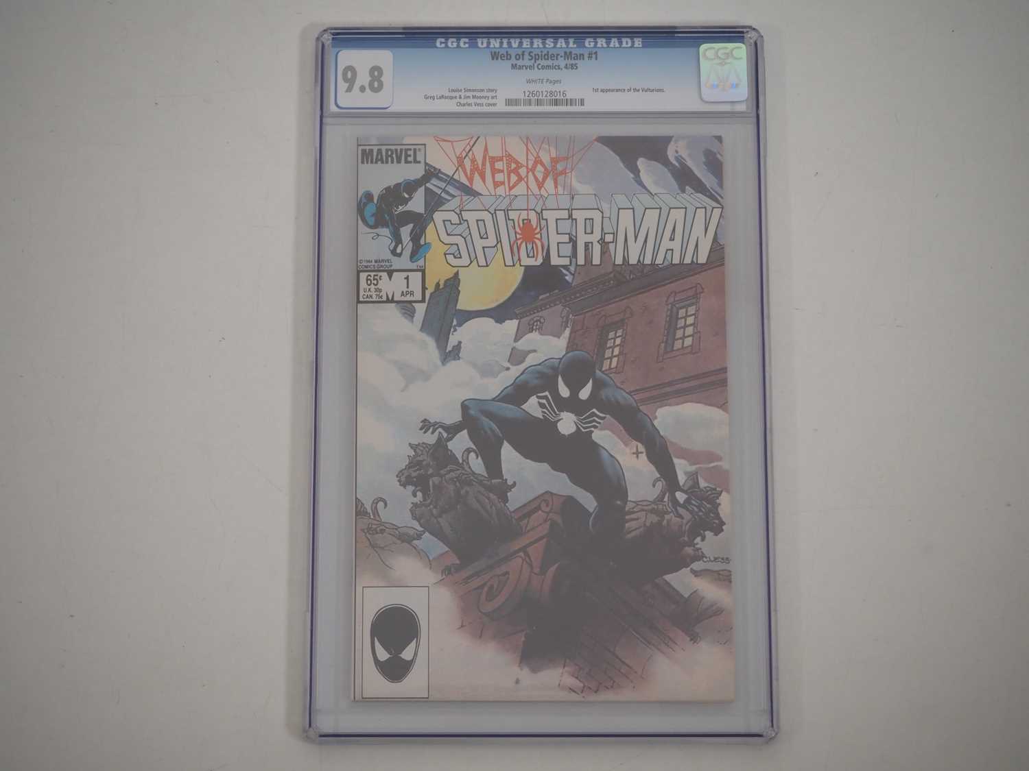 Lot 17 - WEB OF SPIDER-MAN #1 (1985 - MARVEL) - GRADED...