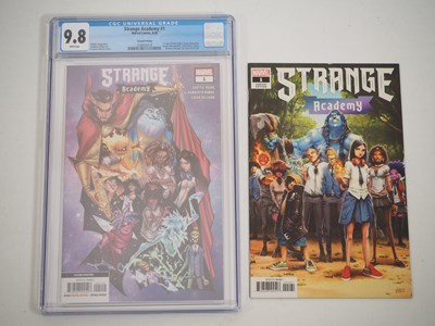 Lot 25 - STRANGE ACADEMY #1 SECOND PRINT GRADED 9.8...