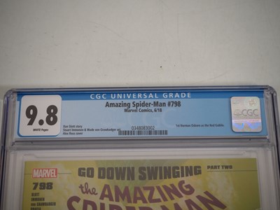 Lot 28 - AMAZING SPIDER-MAN #798 STANDARD + LAND...