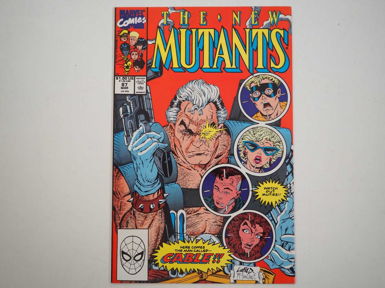Lot 34 - NEW MUTANTS #87 - (1990 - MARVEL) - First full...