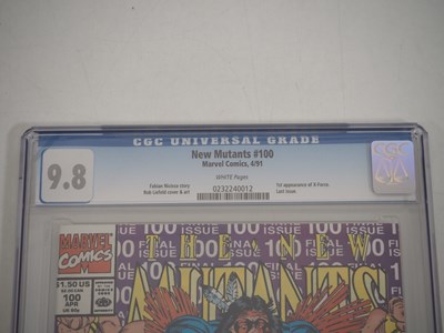 Lot 36 - NEW MUTANTS #100 (1991 - MARVEL) - GRADED...