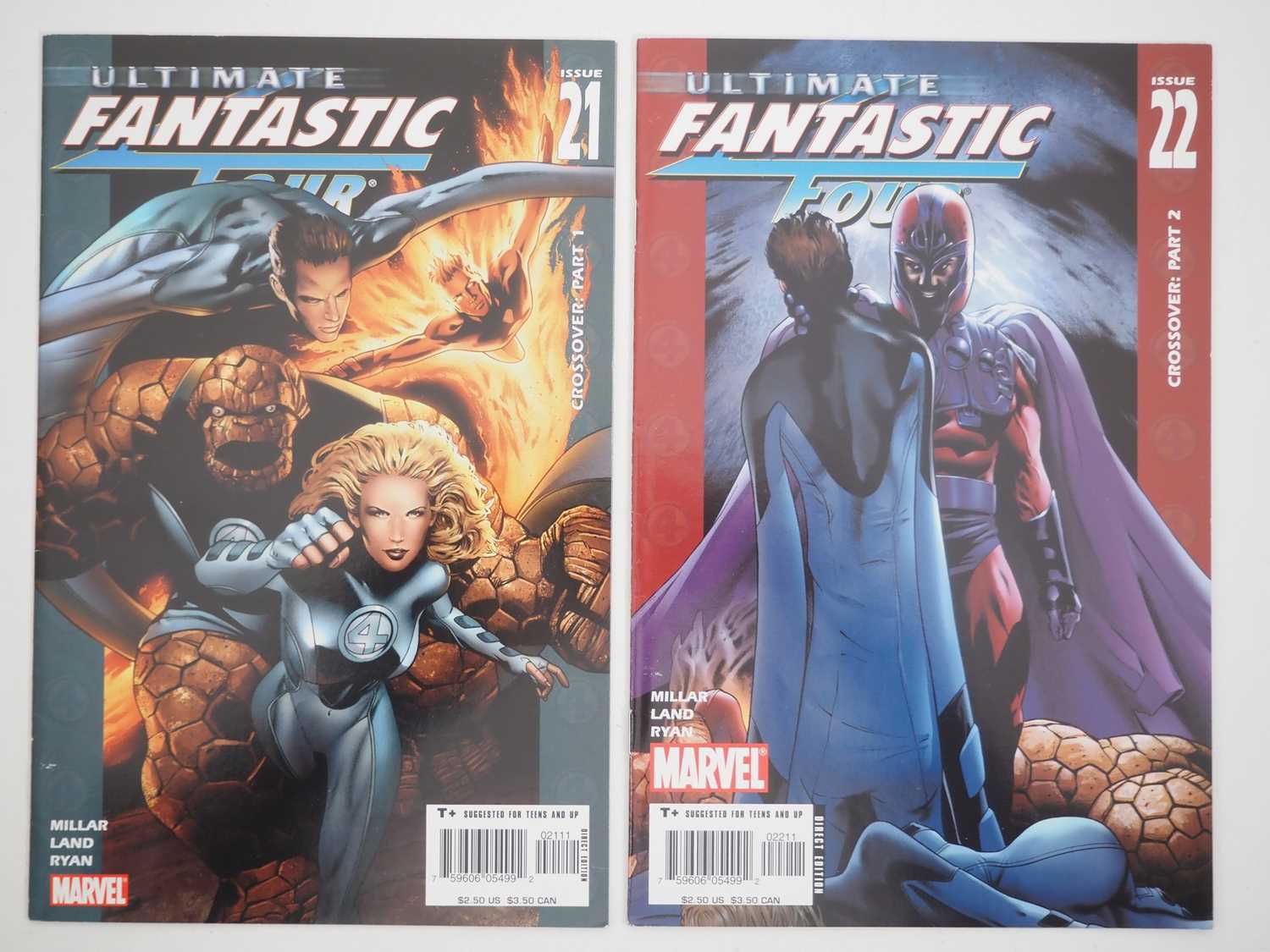 Lot 37 - ULTIMATE FANTASTIC FOUR #21 & 22 (2 in Lot) -...