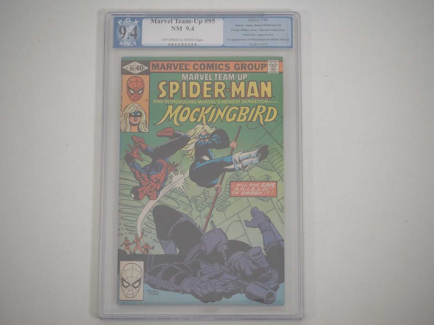 Lot 41 - MARVEL TEAM-UP #95 (1980 - MARVEL) - GRADED...