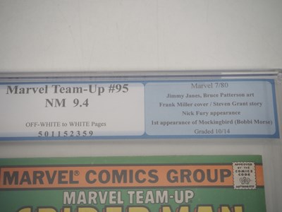 Lot 41 - MARVEL TEAM-UP #95 (1980 - MARVEL) - GRADED...