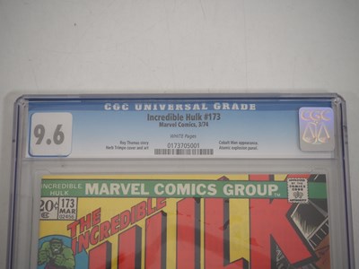 Lot 42 - INCREDIBLE HULK #173 (1974 - MARVEL) GRADED...