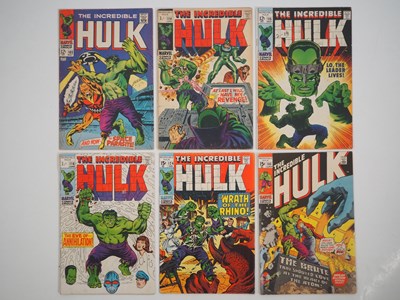 Lot 4 - INCREDIBLE HULK #103, 114, 115, 116, 124, 140...