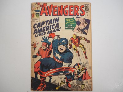 Lot 443 - AVENGERS #4 (1964 - MARVEL - UK Price Variant)...