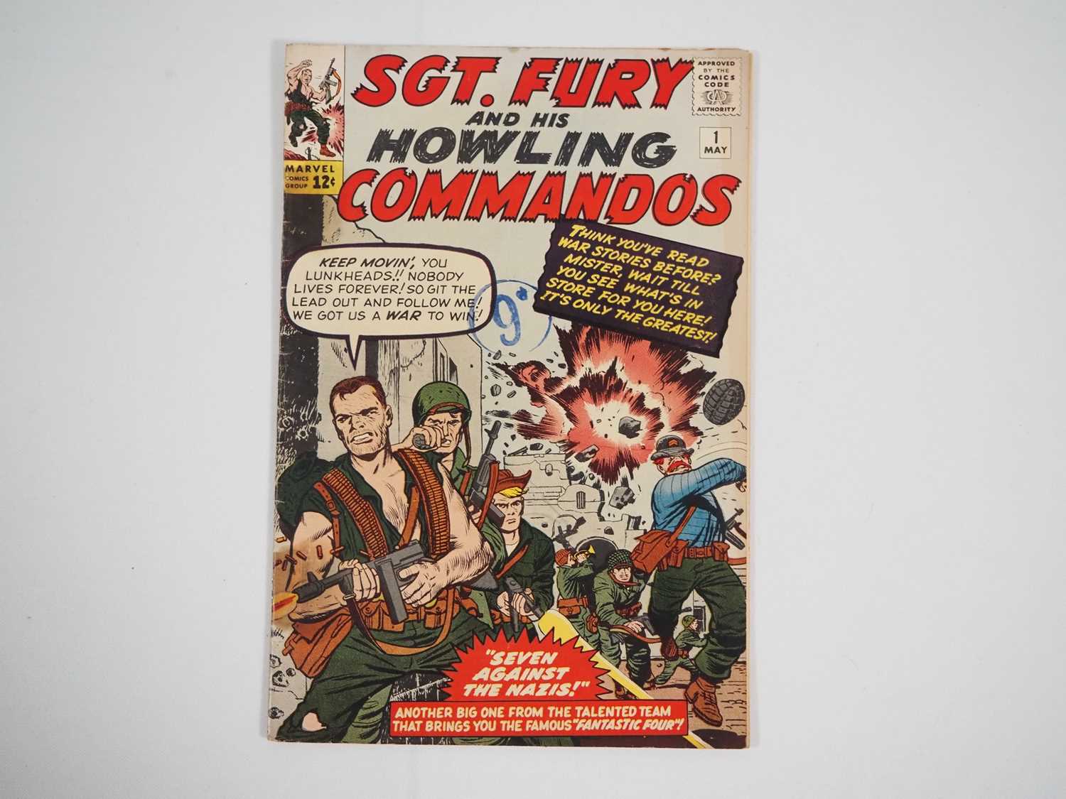 Lot 367 - SGT. FURY AND HIS HOWLING COMMANDOS #1 (1963 -...