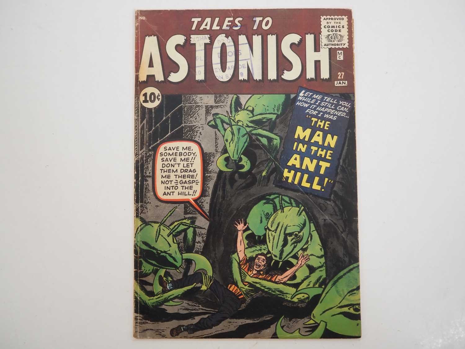 Lot 469 - TALES TO ASTONISH #27 (1962 - MARVEL) - First...