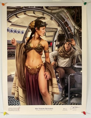 Lot 213 - STAR WARS - 'His Vision Returns' an Artist...