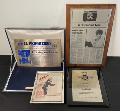 Lot 255 - FROM THE ESTATE OF LIZA MINELLI  - A group of...