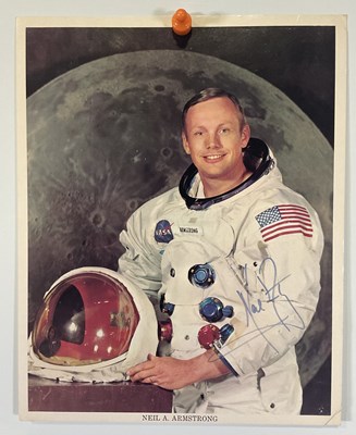 Lot 428 - An 8" x 10" colour portrait photograph of NEIL...