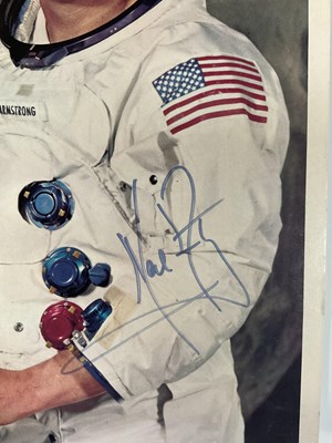 Lot 428 - An 8" x 10" colour portrait photograph of NEIL...