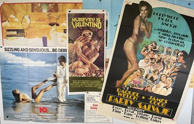 Lot 152 - A group of sexploitation movie posters to...