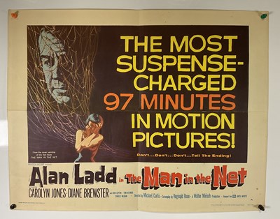 Lot 63 - THE MAN IN THE NET (1959) US half sheet...