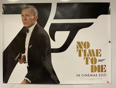 Lot 88 - A set of three NO TIME TO DIE (2021) UK Quad,...
