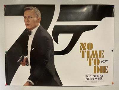 Lot 88 - A set of three NO TIME TO DIE (2021) UK Quad,...